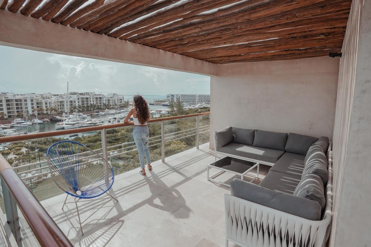 La Amada Condo With Marina View Cancún Exteriér fotografie