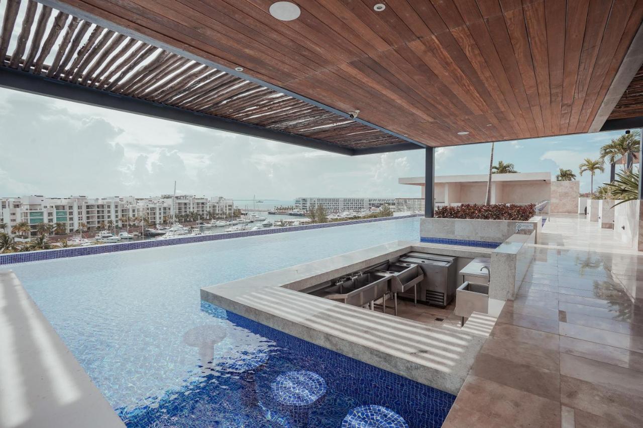 La Amada Condo With Marina View Cancún Exteriér fotografie