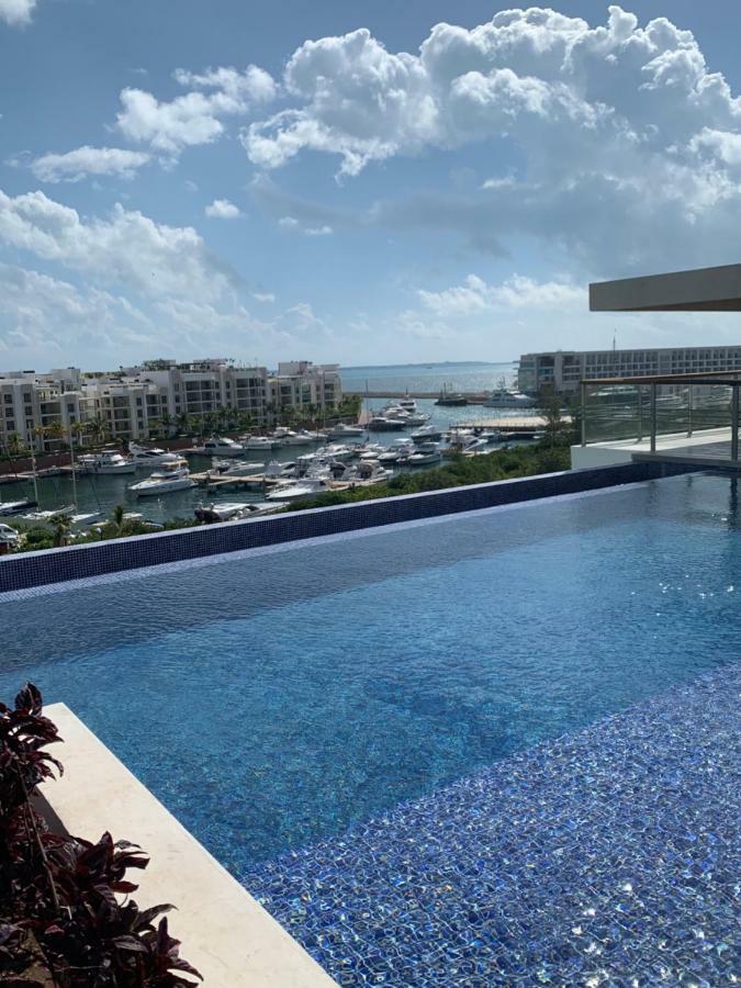 La Amada Condo With Marina View Cancún Exteriér fotografie